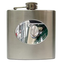 Auto Automotive Classic Spotlight Hip Flask (6 Oz) by Nexatart