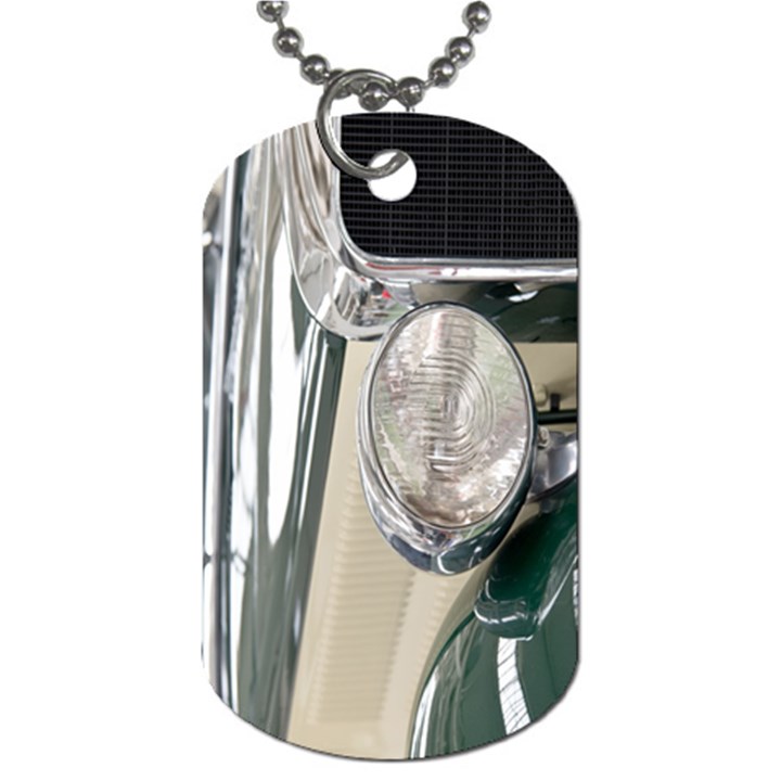 Auto Automotive Classic Spotlight Dog Tag (Two Sides)