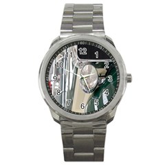 Auto Automotive Classic Spotlight Sport Metal Watch by Nexatart