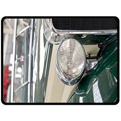 Auto Automotive Classic Spotlight Fleece Blanket (large)  by Nexatart