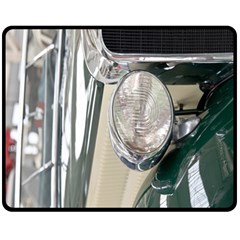 Auto Automotive Classic Spotlight Fleece Blanket (medium)  by Nexatart