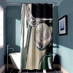 Auto Automotive Classic Spotlight Shower Curtain 36  X 72  (stall)  by Nexatart