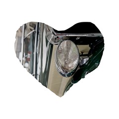 Auto Automotive Classic Spotlight Standard 16  Premium Flano Heart Shape Cushions by Nexatart