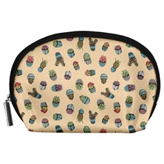 Sweet Succulents Accessory Pouches (large) 