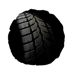 Auto Black Black And White Car Standard 15  Premium Flano Round Cushions