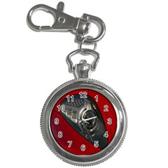 Auto Red Fast Sport Key Chain Watches by Nexatart