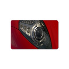 Auto Red Fast Sport Magnet (name Card) by Nexatart