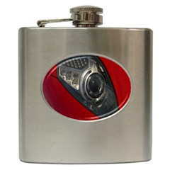 Auto Red Fast Sport Hip Flask (6 Oz) by Nexatart