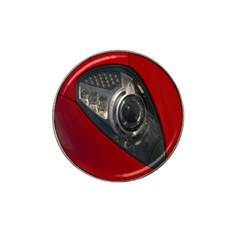 Auto Red Fast Sport Hat Clip Ball Marker (4 Pack) by Nexatart