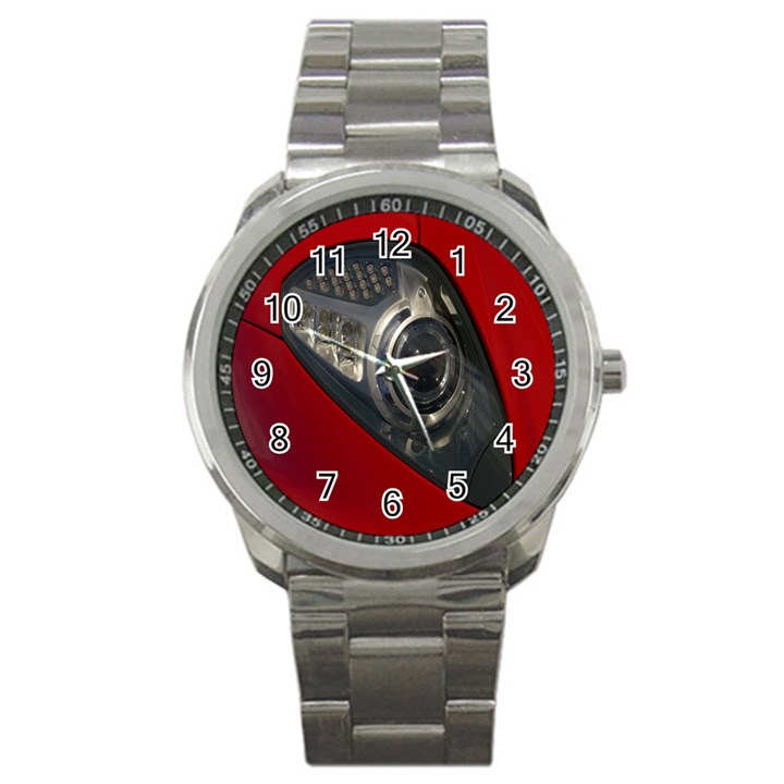 Auto Red Fast Sport Sport Metal Watch