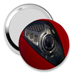 Auto Red Fast Sport 3  Handbag Mirrors by Nexatart