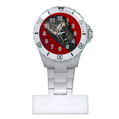 Auto Red Fast Sport Plastic Nurses Watch by Nexatart