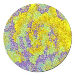 Backdrop Background Abstract Magnet 5  (round) by Nexatart