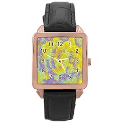 Backdrop Background Abstract Rose Gold Leather Watch  by Nexatart