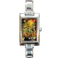 Backdrop Background Tree Abstract Rectangle Italian Charm Watch