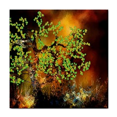 Backdrop Background Tree Abstract Tile Coasters