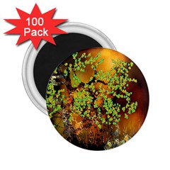 Backdrop Background Tree Abstract 2.25  Magnets (100 pack) 