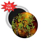 Backdrop Background Tree Abstract 2.25  Magnets (100 pack)  Front