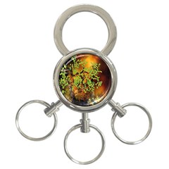 Backdrop Background Tree Abstract 3-Ring Key Chains