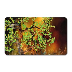 Backdrop Background Tree Abstract Magnet (Rectangular)