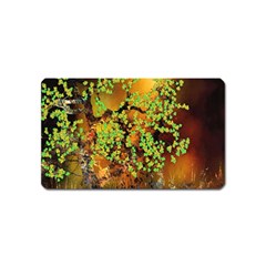 Backdrop Background Tree Abstract Magnet (Name Card)