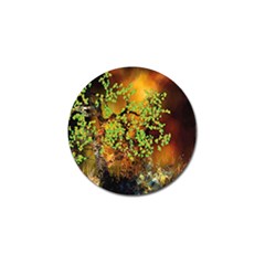 Backdrop Background Tree Abstract Golf Ball Marker