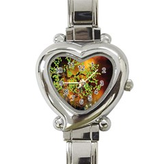 Backdrop Background Tree Abstract Heart Italian Charm Watch