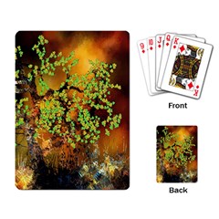 Backdrop Background Tree Abstract Playing Card