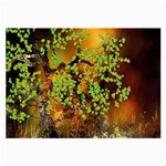 Backdrop Background Tree Abstract Large Glasses Cloth (2-Side) Front