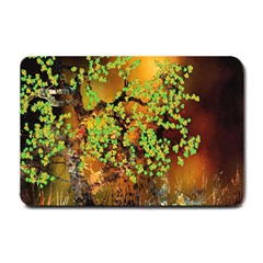 Backdrop Background Tree Abstract Small Doormat 