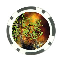 Backdrop Background Tree Abstract Poker Chip Card Guard