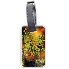 Backdrop Background Tree Abstract Luggage Tags (One Side) 