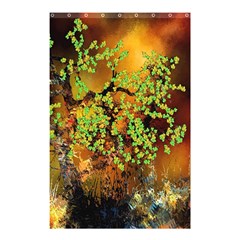 Backdrop Background Tree Abstract Shower Curtain 48  x 72  (Small) 