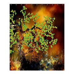 Backdrop Background Tree Abstract Shower Curtain 60  x 72  (Medium) 