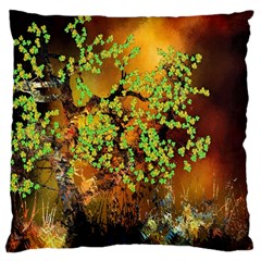 Backdrop Background Tree Abstract Large Cushion Case (One Side)