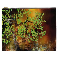 Backdrop Background Tree Abstract Cosmetic Bag (XXXL) 