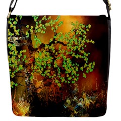 Backdrop Background Tree Abstract Flap Messenger Bag (S)