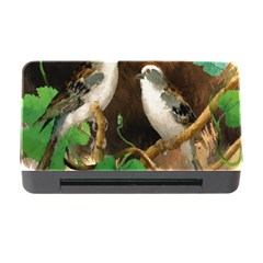 Backdrop Colorful Bird Decoration Memory Card Reader With Cf by Nexatart