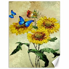 Backdrop Colorful Butterfly Canvas 12  X 16   by Nexatart