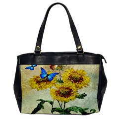 Backdrop Colorful Butterfly Office Handbags by Nexatart