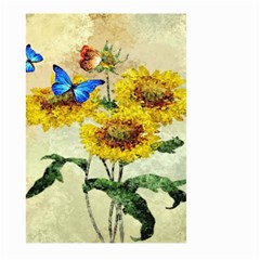 Backdrop Colorful Butterfly Large Garden Flag (two Sides) by Nexatart