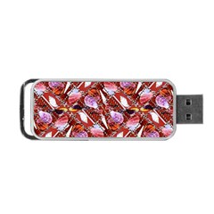 Background For Scrapbooking Or Other Shellfish Grounds Portable Usb Flash (one Side) by Nexatart