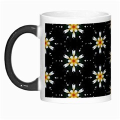 Background For Scrapbooking Or Other With Flower Patterns Morph Mugs by Nexatart