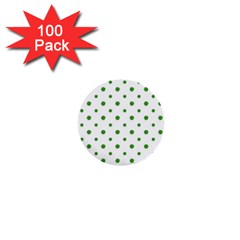 Saint Patrick Motif Pattern 1  Mini Buttons (100 pack) 