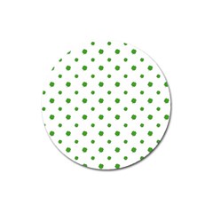 Saint Patrick Motif Pattern Magnet 3  (Round)