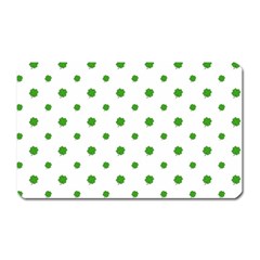 Saint Patrick Motif Pattern Magnet (Rectangular)