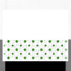 Saint Patrick Motif Pattern Rectangular Jigsaw Puzzl by dflcprints