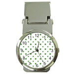 Saint Patrick Motif Pattern Money Clip Watches Front