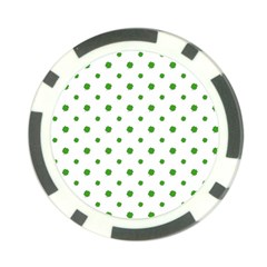 Saint Patrick Motif Pattern Poker Chip Card Guard