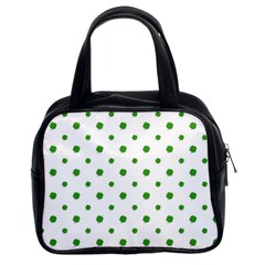 Saint Patrick Motif Pattern Classic Handbags (2 Sides)